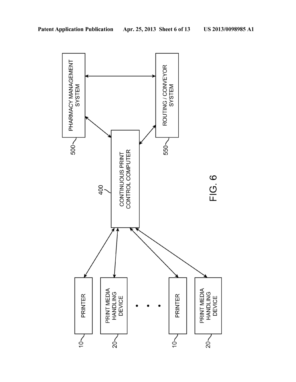 CONTINUOUS PRINT DEVICES AND SYSTEMS - diagram, schematic, and image 07