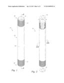 Security Mounting Pole Apparatus and Method of Use diagram and image