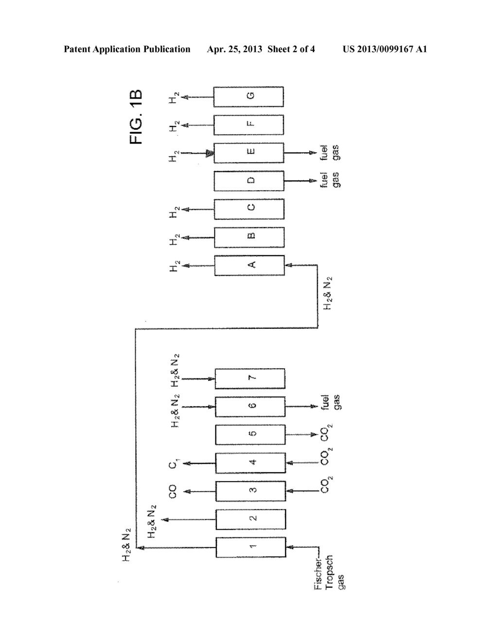 METHOD FOR PROCESSING FISCHER-TROPSCH OFF-GAS - diagram, schematic, and image 03