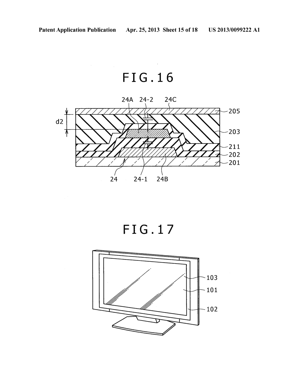 DISPLAY, METHOD FOR DRIVING DISPLAY, AND ELECTRONIC APPARATUS - diagram, schematic, and image 16