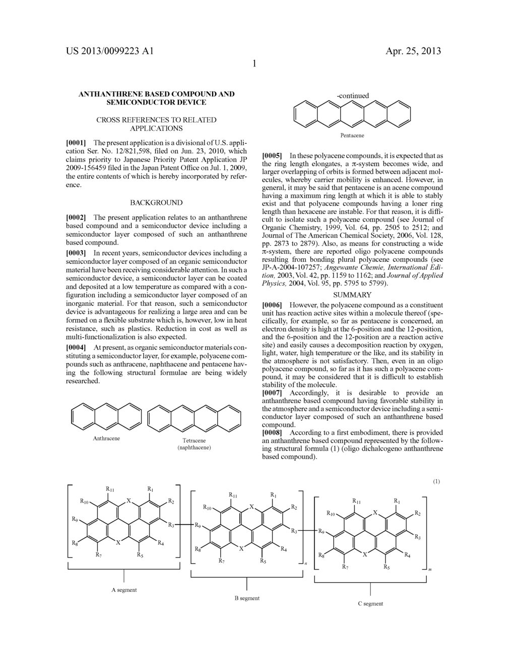 ANTHANTHRENE BASED COMPOUND AND SEMICONDUCTOR DEVICE - diagram, schematic, and image 06