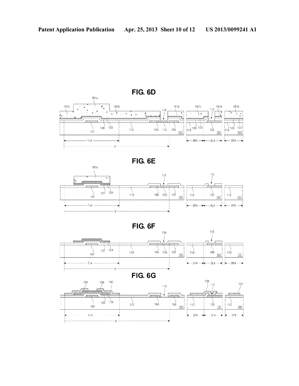 ARRAY SUBSTRATE FOR LIQUID CRYSTAL DISPLAY DEVICE AND METHOD OF     FABRICATING THE SAME - diagram, schematic, and image 11