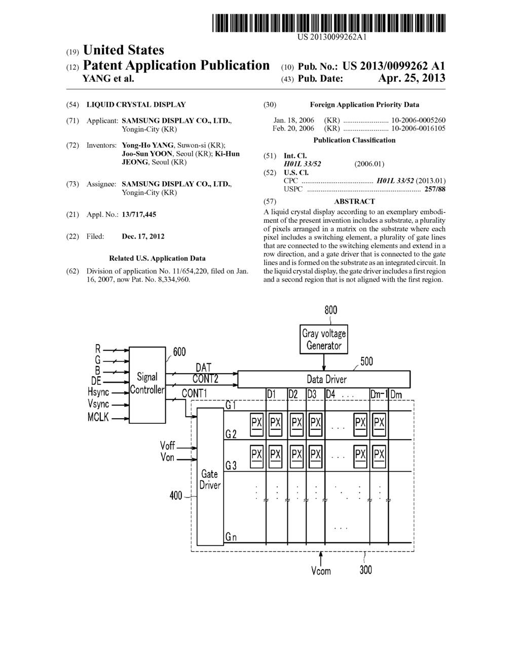 LIQUID CRYSTAL DISPLAY - diagram, schematic, and image 01