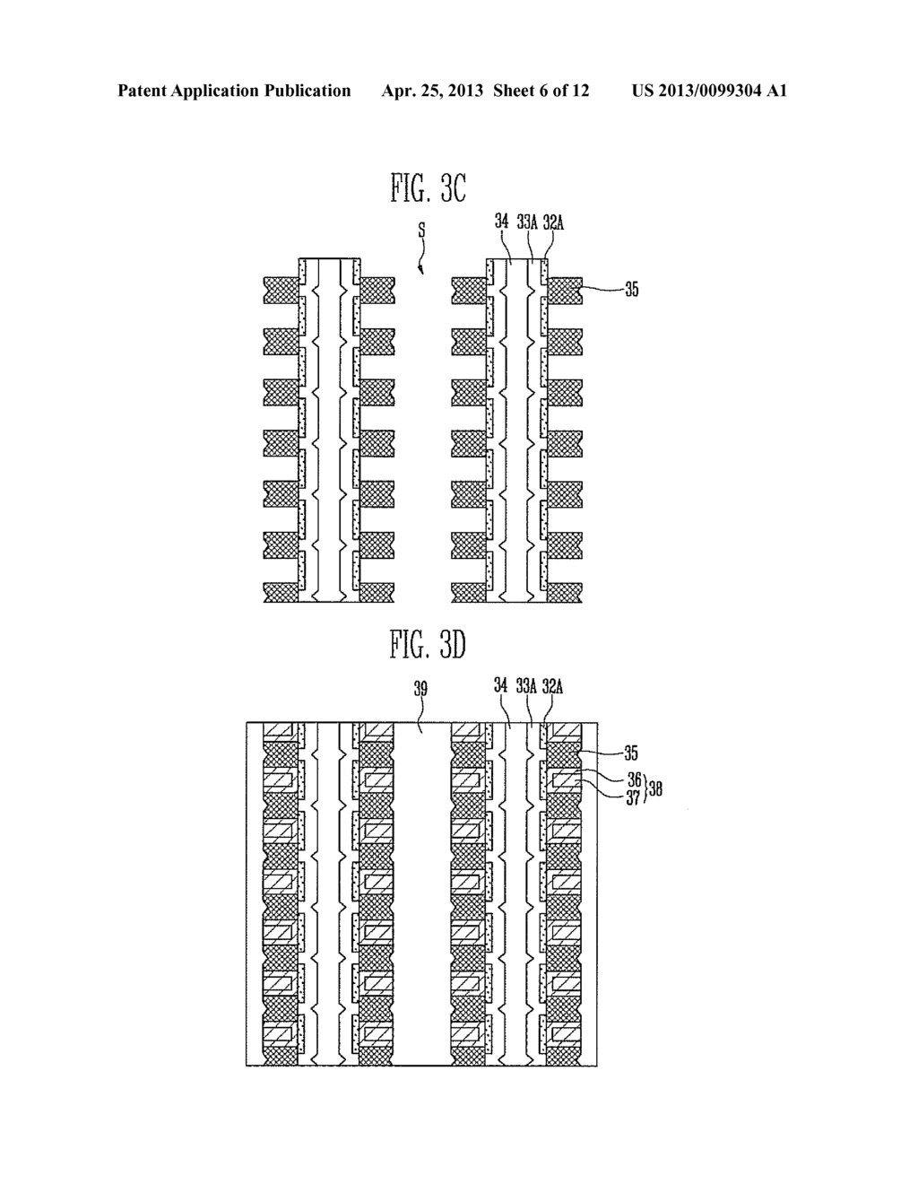 3-DIMENSIONAL NONVOLATILE MEMORY DEVICE AND METHOD OF MANUFACTURING THE     SAME - diagram, schematic, and image 07