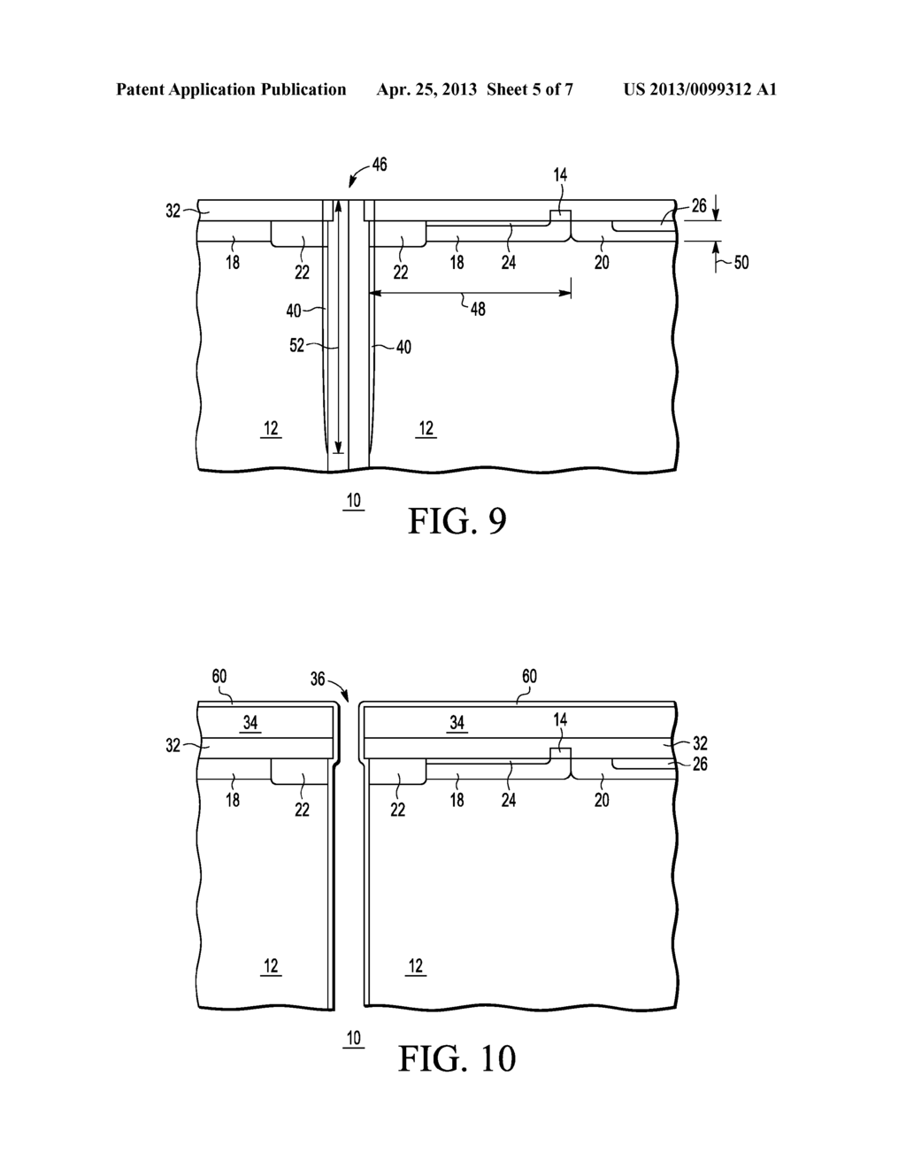 SEMICONDUCTOR STRUCTURE HAVING A THROUGH SUBSTRATE VIA (TSV) AND METHOD     FOR FORMING - diagram, schematic, and image 06