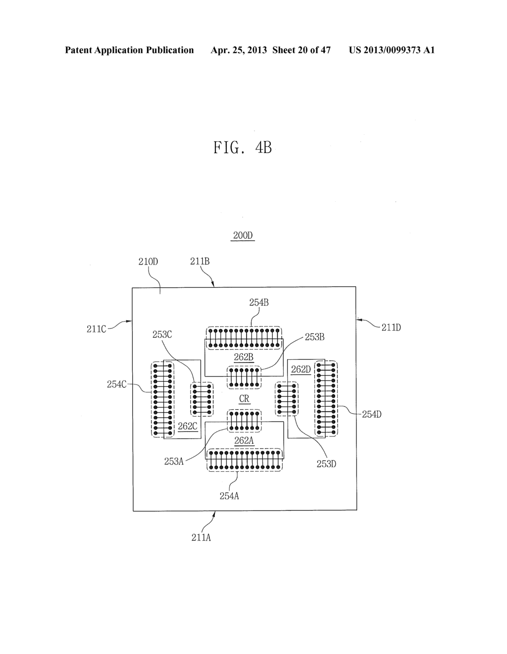 SEMICONDUCTOR PACKAGES INCLUDING A PLURALITY OF UPPER SEMICONDUCTOR     DEVICES ON A LOWER SEMICONDUCTOR DEVICE - diagram, schematic, and image 21