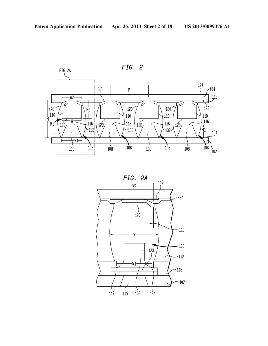 MICROELECTRONIC PACKAGES WITH DUAL OR MULTIPLE-ETCHED FLIP-CHIP CONNECTORS - diagram, schematic, and image 03