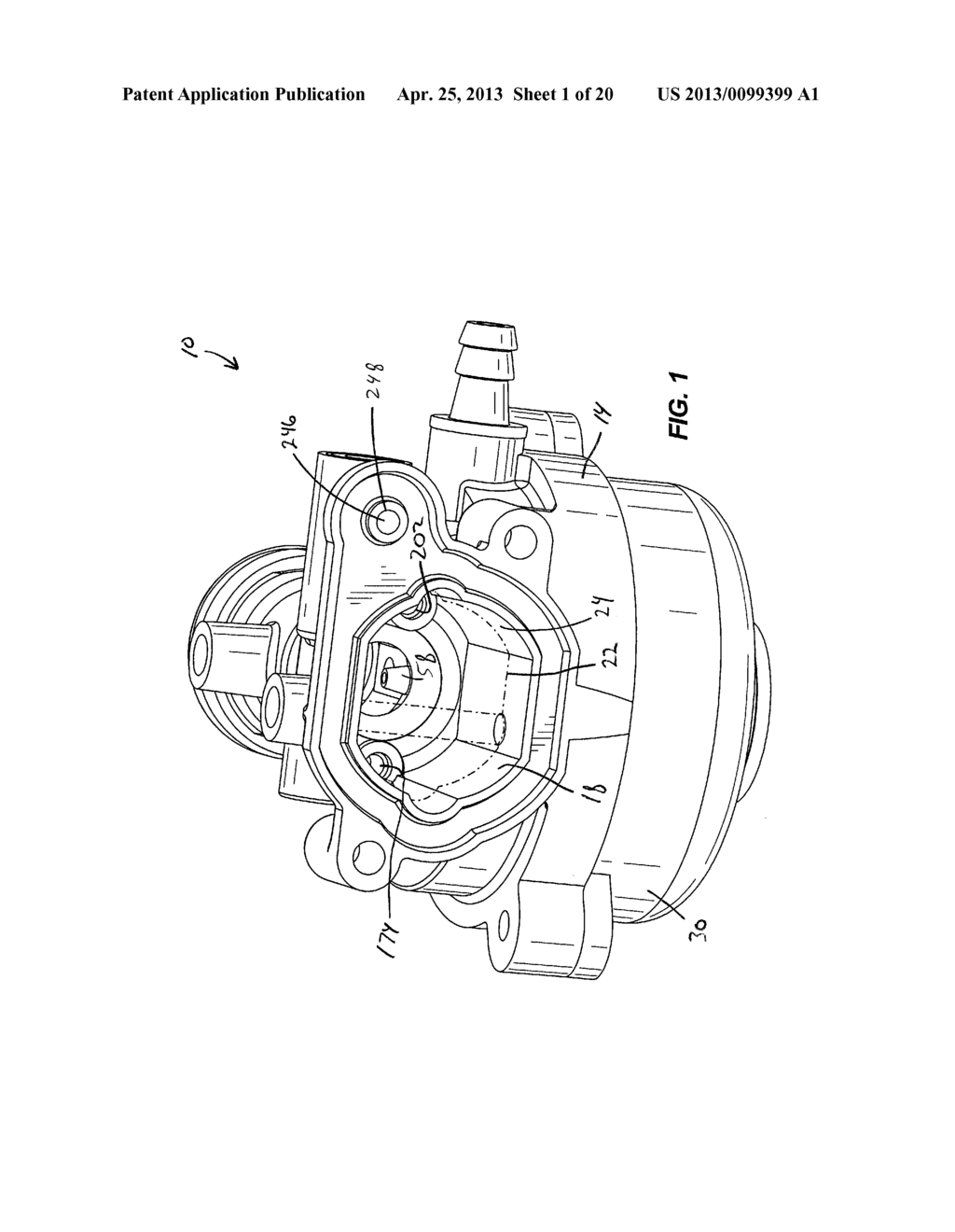 CARBURETOR INCLUDING ONE-PIECE FUEL-METERING INSERT - diagram, schematic, and image 02