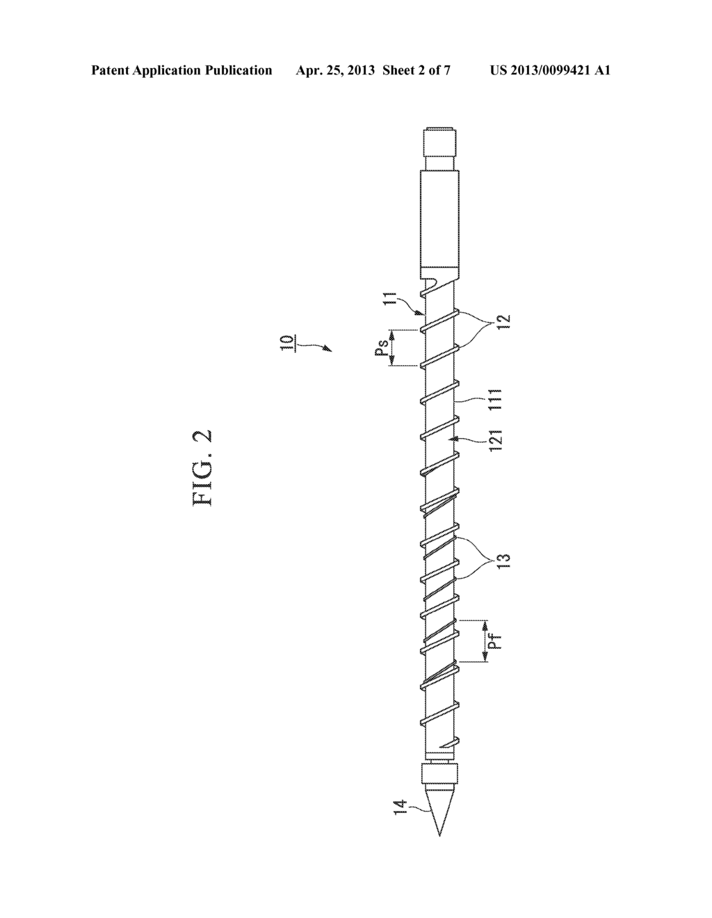 PLASTICIZING SCREW FOR INJECTION MOLDING AND INJECTION MOLDING METHOD     USING SAME - diagram, schematic, and image 03