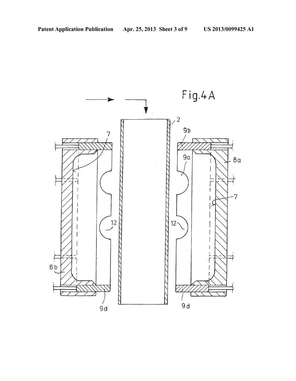 METHOD FOR PRODUCING A PLASTIC ARTICLE AND BLOW MOULD FOR CARRYING OUT THE     METHOD - diagram, schematic, and image 04