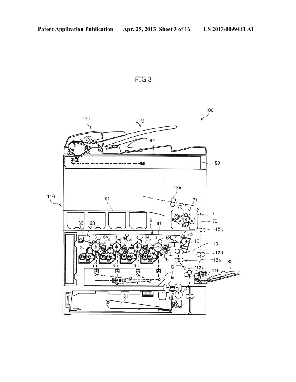 RECORDING PAPER CONVEYING DEVICE, DOCUMENT FEEDING DEVICE AND IMAGE     FORMING APPARATUS INCLUDING THESE DEVICES - diagram, schematic, and image 04