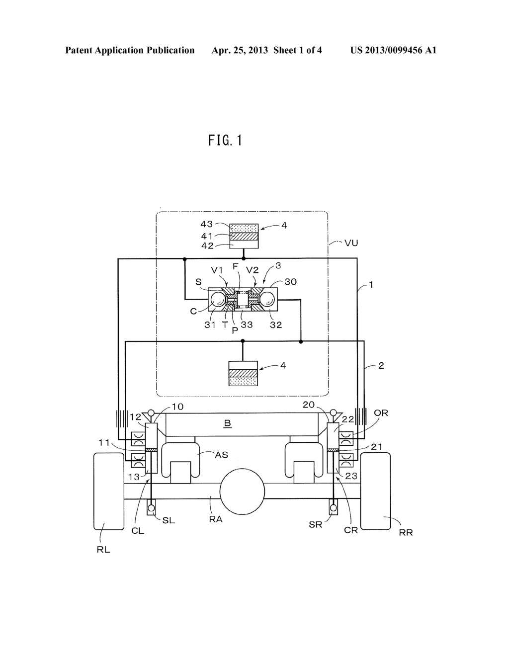 SUSPENSION CONTROL APPARATUS FOR A VEHICLE - diagram, schematic, and image 02