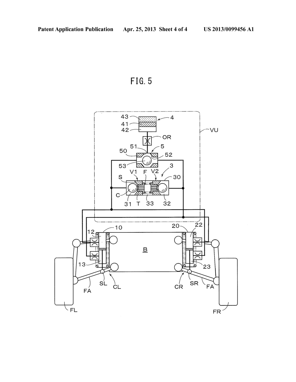 SUSPENSION CONTROL APPARATUS FOR A VEHICLE - diagram, schematic, and image 05