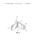 UNDERCABINET SECRETARY WITH HIDDEN COMPARTMENT diagram and image