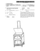 Rolling bag/luggage with a desk and a seat all encapsulated into one     capsule diagram and image