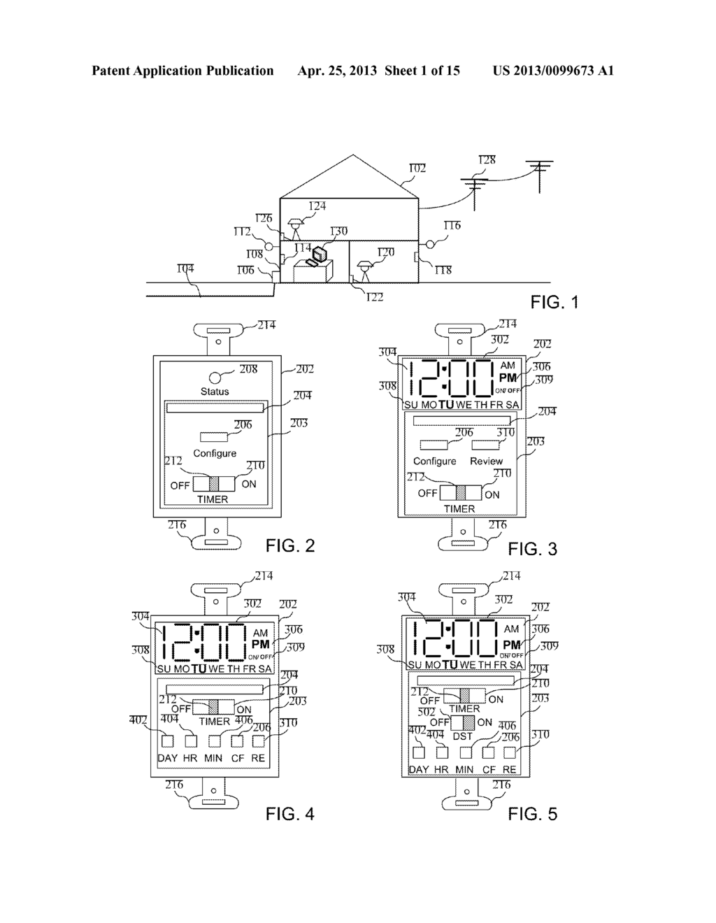 CONFIGURABLE LIGHT TIMER AND A METHOD OF IMPLEMENTING A CONFIGURABLE LIGHT     TIMER - diagram, schematic, and image 02