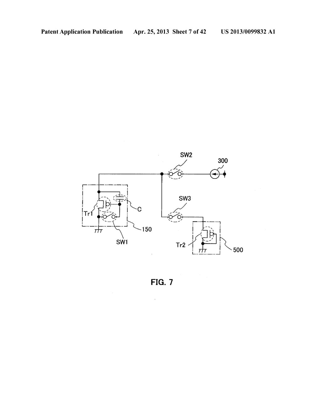 Current Driving Circuit and Display Device Using The Current Driving     Circuit - diagram, schematic, and image 08