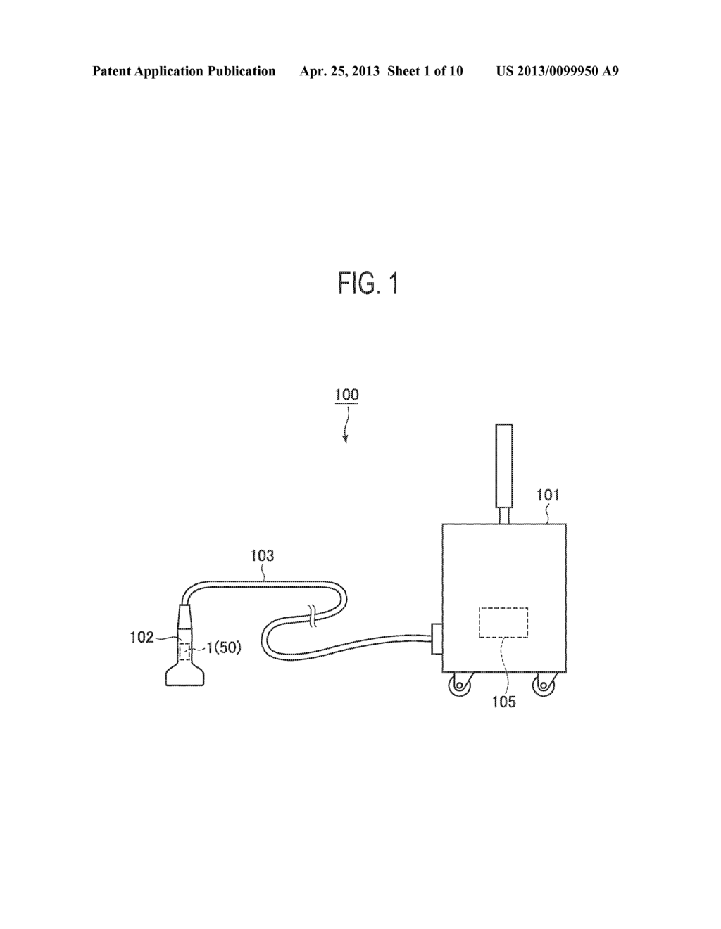 TRANSMISSION CIRCUIT, ULTRASONIC PROBE AND ULTRASONIC IMAGE DISPLAY     APPARATUS - diagram, schematic, and image 02