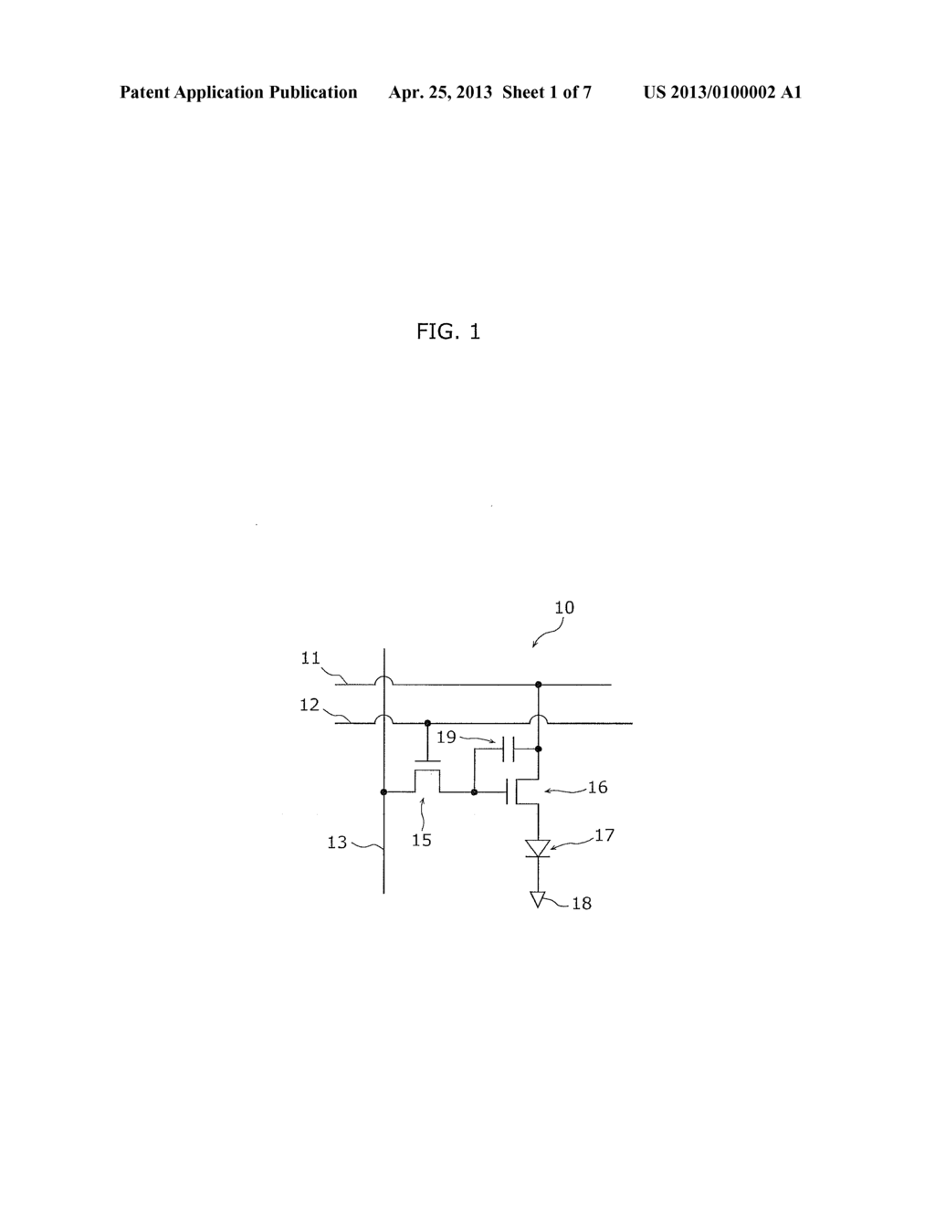 ORGANIC EL DISPLAY DEVICE - diagram, schematic, and image 02