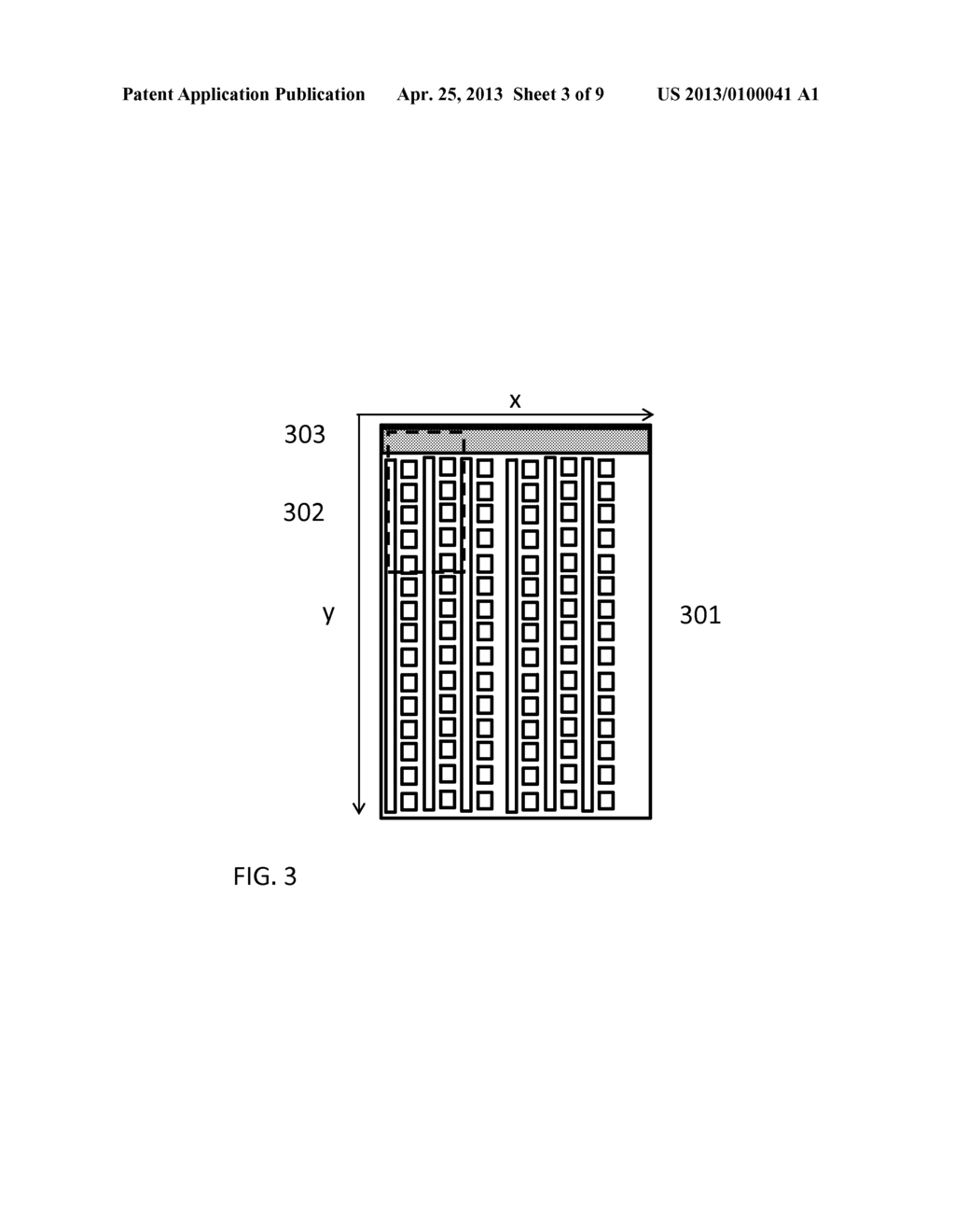 SYSTEM FOR A SINGLE-LAYER SENSOR HAVING REDUCED NUMBER OF INTERCONNECT     PADS FOR THE INTERCONNECT PERIPHERY OF THE SENSOR PANEL - diagram, schematic, and image 04