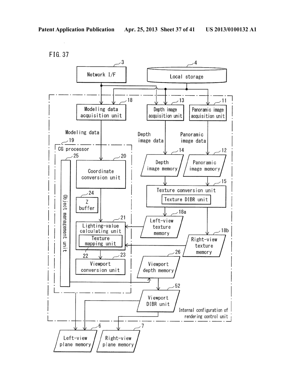 IMAGE RENDERING DEVICE, IMAGE RENDERING METHOD, AND IMAGE RENDERING     PROGRAM FOR RENDERING STEREOSCOPIC IMAGES - diagram, schematic, and image 38