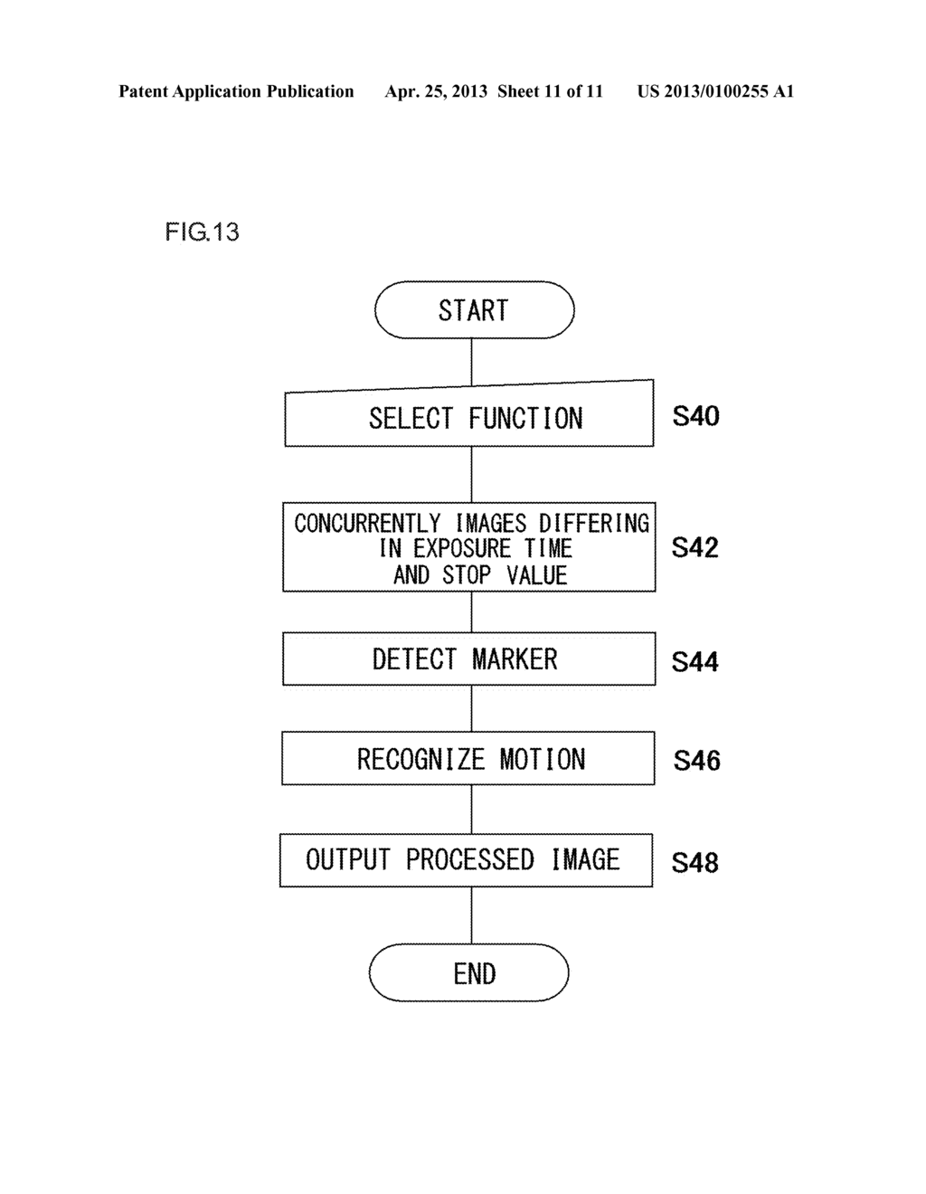 INFORMATION PROCESSING SYSTEM USING CAPTURED IMAGE,  INFORMATION     PROCESSING DEVICE, AND INFORMATION PROCESSING METHOD - diagram, schematic, and image 12