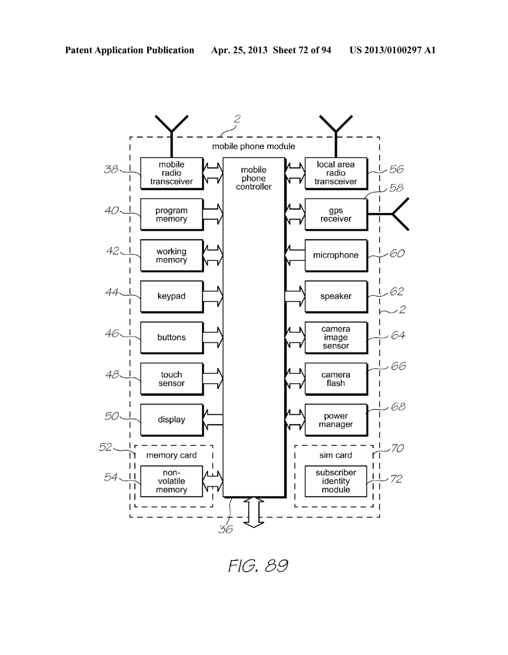 Method of enabling association of object with surface - diagram, schematic, and image 73