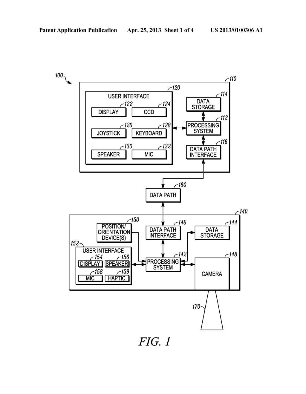 METHOD AND APPARATUS FOR REMOTELY CONTROLLING AN IMAGE CAPTURE POSITION OF     A CAMERA - diagram, schematic, and image 02