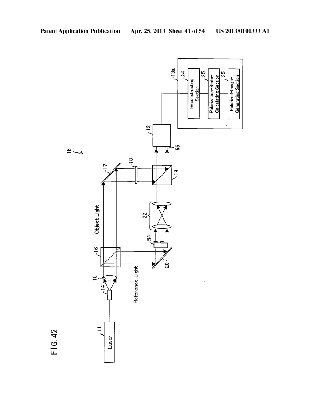 METHOD AND APPARATUS FOR POLARIZATION IMAGING - diagram, schematic, and image 42