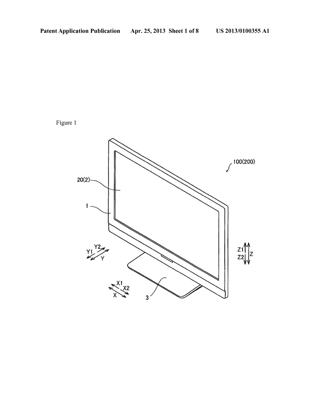 DISPLAY DEVICE AND TELEVISION DEVICE - diagram, schematic, and image 02