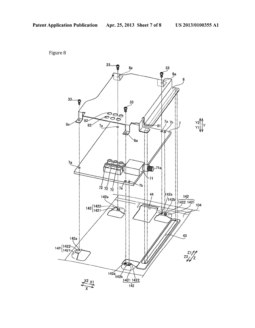 DISPLAY DEVICE AND TELEVISION DEVICE - diagram, schematic, and image 08