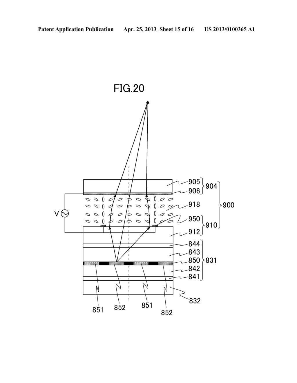 THREE DIMENSIONAL IMAGE DISPLAY DEVICE - diagram, schematic, and image 16