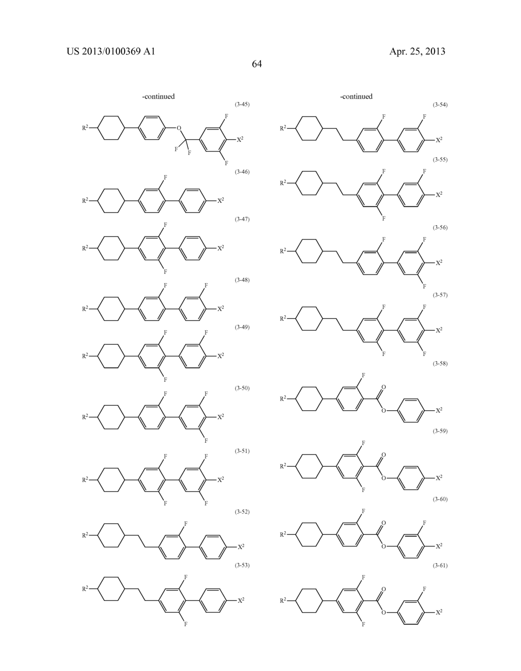 COMPOUND HAVING BRANCHED ALKYL OR BRANCHED ALKENYL, OPTICALLY ISOTROPIC     LIQUID CRYSTAL MEDIUM AND OPTICAL ELEMENT - diagram, schematic, and image 66