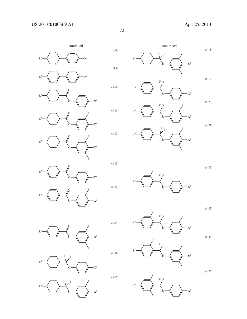 COMPOUND HAVING BRANCHED ALKYL OR BRANCHED ALKENYL, OPTICALLY ISOTROPIC     LIQUID CRYSTAL MEDIUM AND OPTICAL ELEMENT - diagram, schematic, and image 74