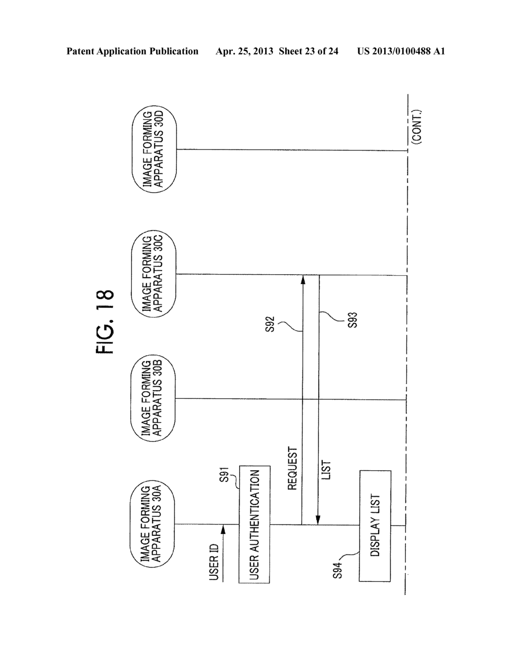 IMAGE FORMING SYSTEM, IMAGE FORMING APPARATUS, TRANSMISSION APPARATUS, AND     NON-TRANSITORY COMPUTER READABLE MEDIUM - diagram, schematic, and image 24