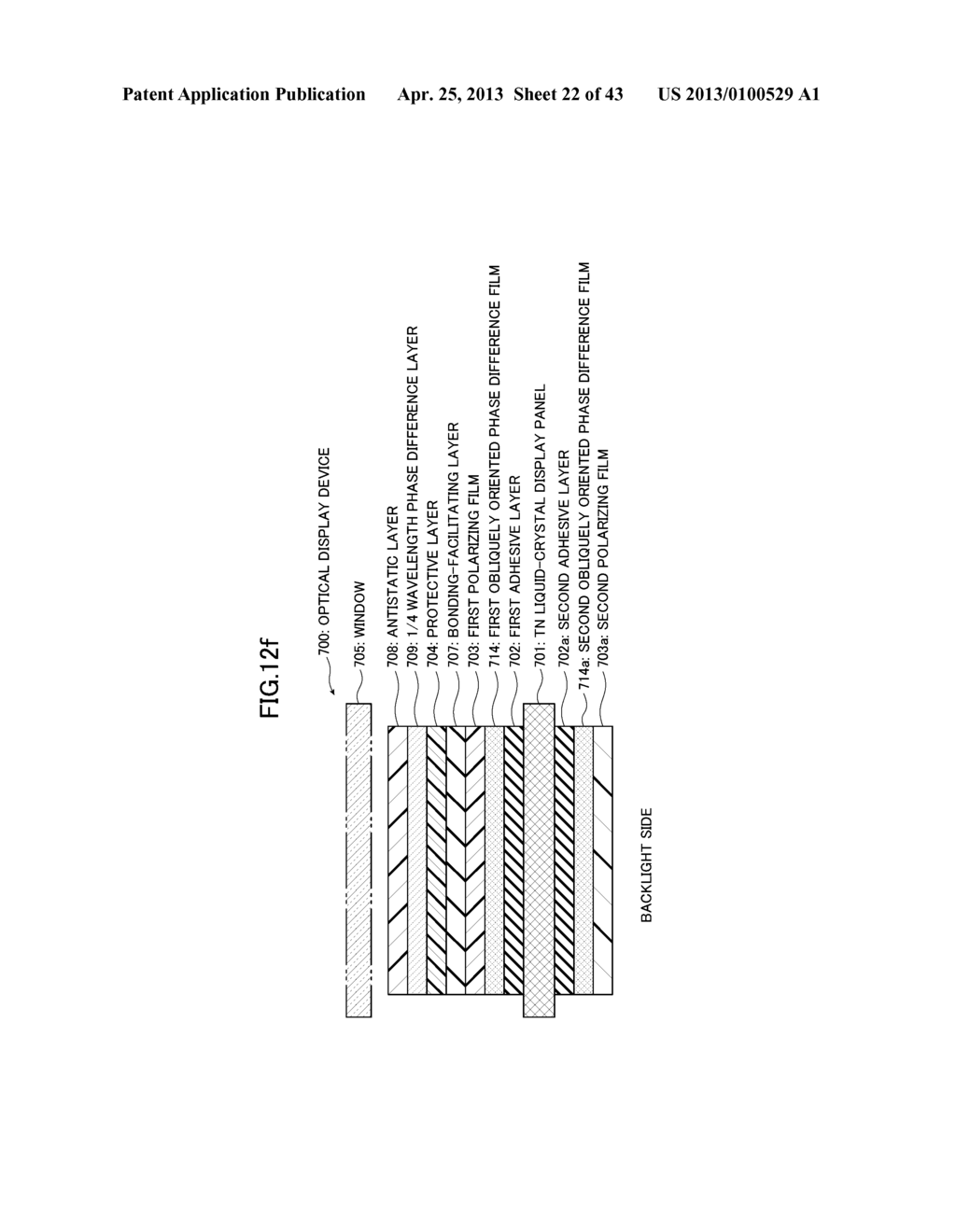 OPTICAL DISPLAY DEVICE HAVING POLARIZING FILM - diagram, schematic, and image 23