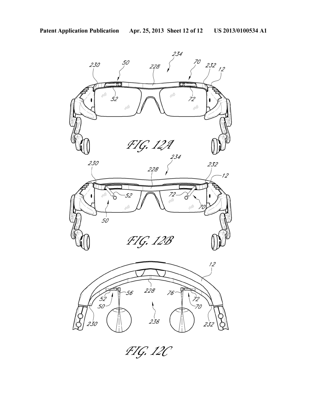 WEARABLE HIGH RESOLUTION AUDIO VISUAL INTERFACE - diagram, schematic, and image 13