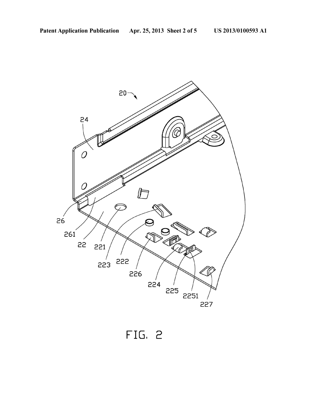 ELECTRONIC DEVICE HAVING ACCESSIABLE TRAY - diagram, schematic, and image 03