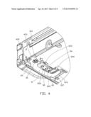 ELECTRONIC DEVICE HAVING ACCESSIABLE TRAY diagram and image