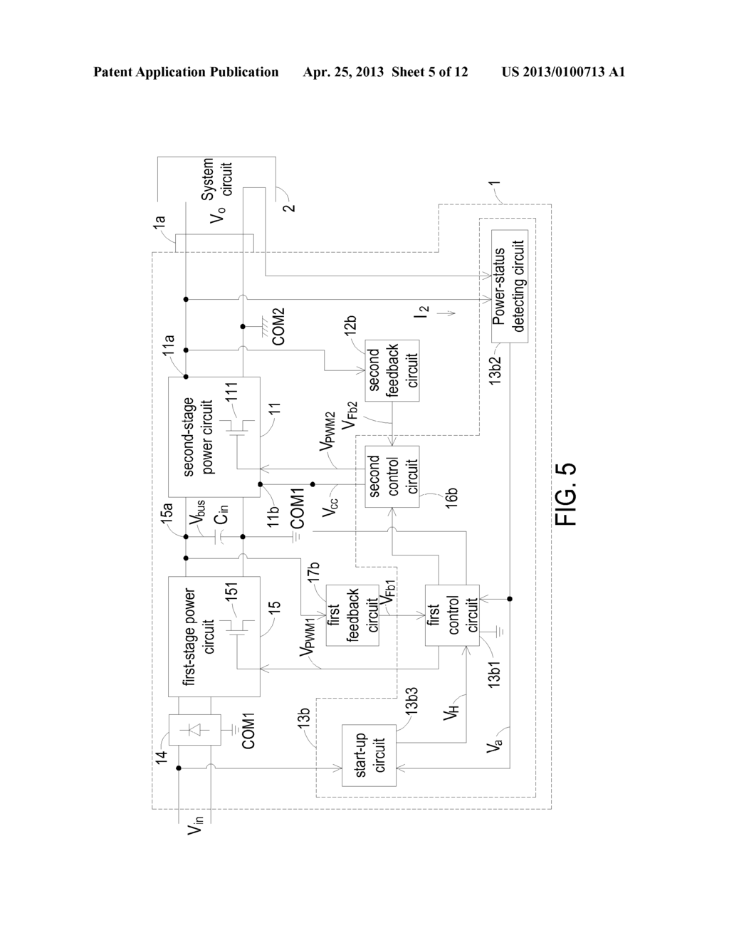 SWITCHING POWER CONVERSION CIRCUIT AND POWER SUPPLY USING SAME - diagram, schematic, and image 06