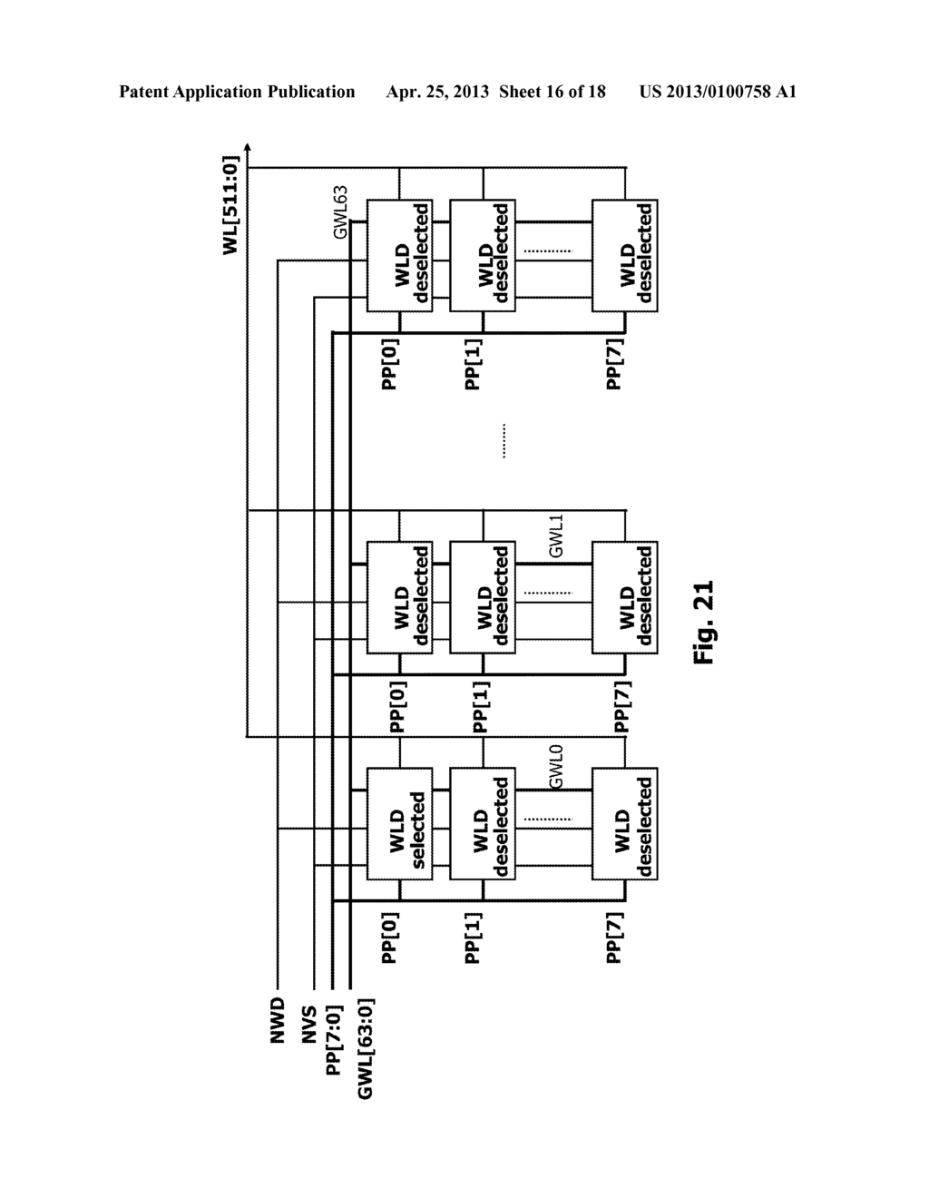 LOCAL WORD LINE DRIVER - diagram, schematic, and image 17