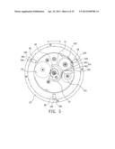 Timer Movement with a Display for World Time Zones diagram and image