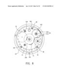 Timer Movement with a Display for World Time Zones diagram and image