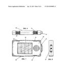 Multi-functional weather alert communication key chain diagram and image