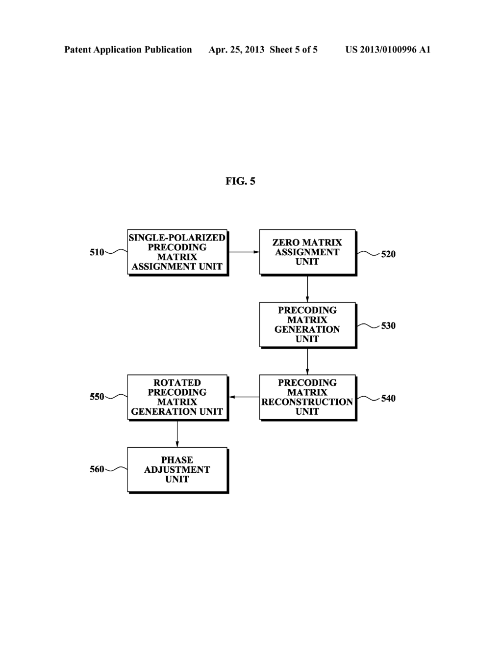 CODEBOOK GENERATING METHOD AND APPARATUS FOR GENERATING A CODEBOOK FOR     MULTI-POLARIZED MULTIPLE-INPUT MULTIPLE-OUTPUT (MIMO) SYSTEMS - diagram, schematic, and image 06