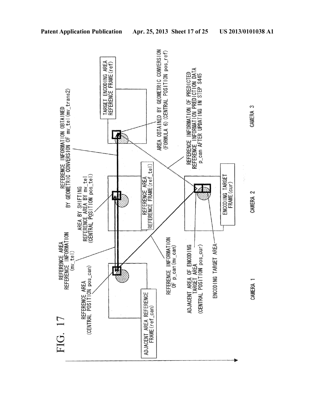 Predicted Reference Information Generating Method, Video Encoding and     Decoding Methods, Apparatuses Therefor, Programs Therefor, and Storage     Media Which Store the Programs - diagram, schematic, and image 18