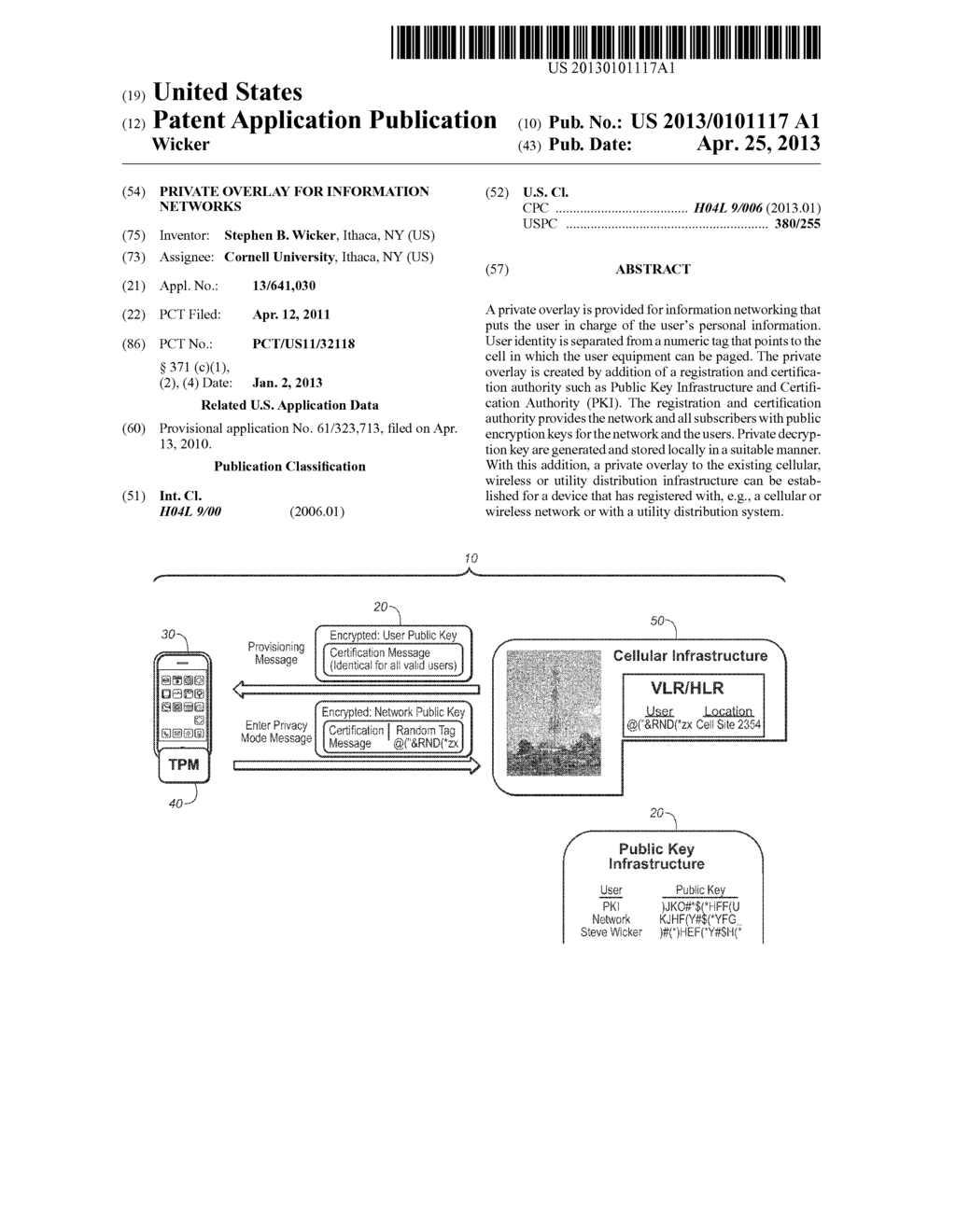 PRIVATE OVERLAY FOR INFORMATION NETWORKS - diagram, schematic, and image 01