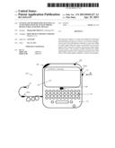 SYSTEM AND METHOD FOR CHANGING AN ACTIVATION STATE OF AN ELECTRONIC DEVICE     USING ACOUSTIC SIGNALS diagram and image