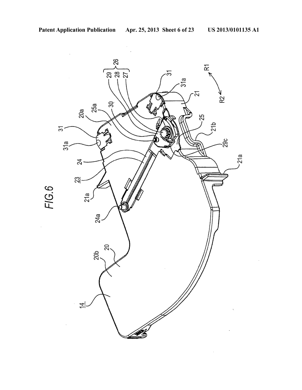 TRAY MOVING MECHANISM AND IN-VEHICLE AUDIO APPARATUS - diagram, schematic, and image 07