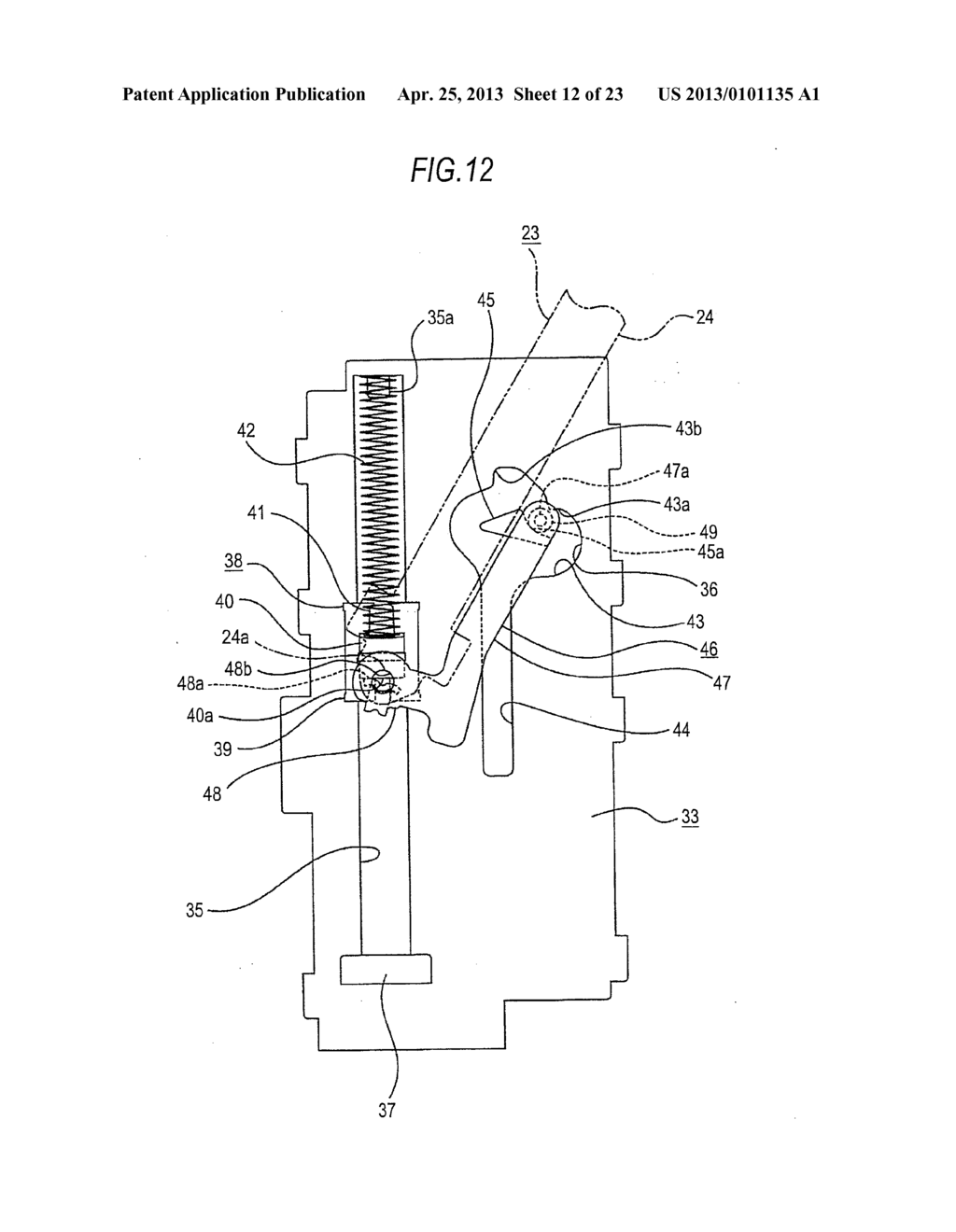 TRAY MOVING MECHANISM AND IN-VEHICLE AUDIO APPARATUS - diagram, schematic, and image 13